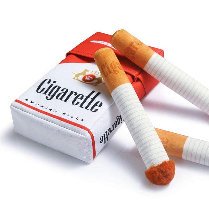 🐾 Cigarette Toy for Dogs – Funny Sounds, Chew & Training ✅