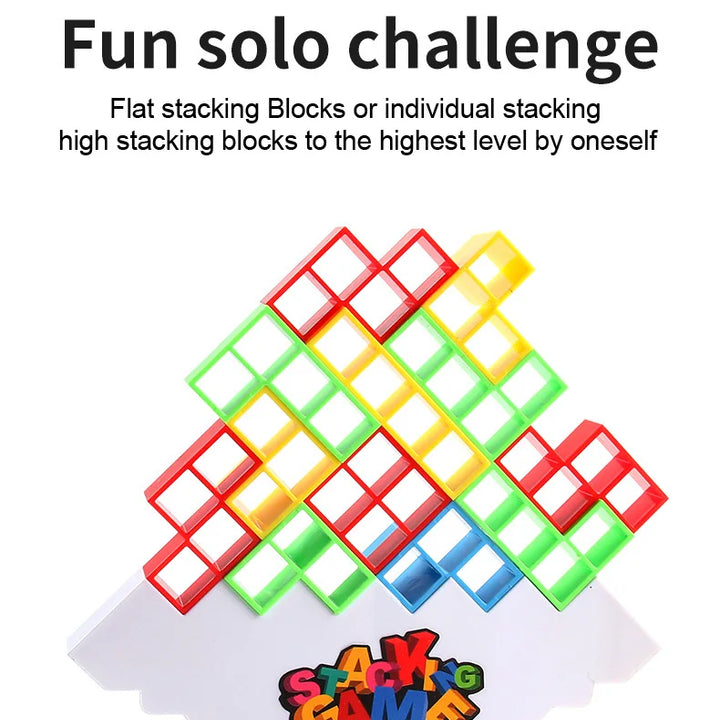 🧩 Balance Stacking Block Game – Fun for All Ages! 🎲