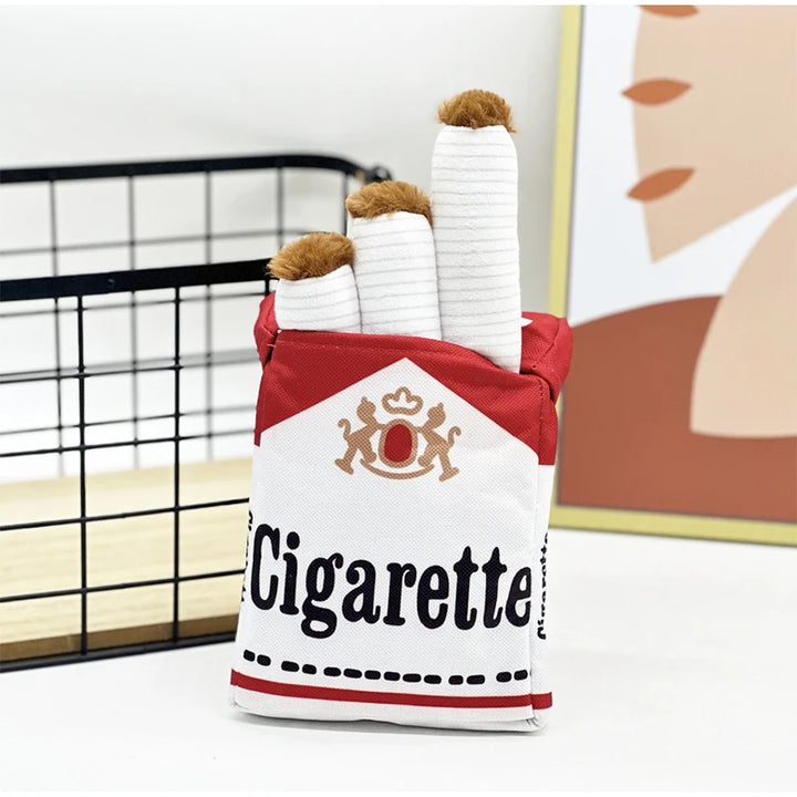 🐾 Cigarette Toy for Dogs – Funny Sounds, Chew & Training ✅